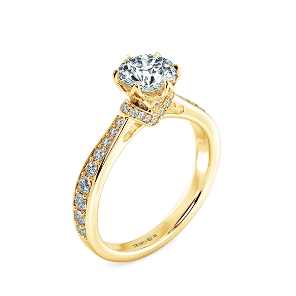 Nhẫn đính hôn Kim cương Solitaire Be Mine NCH9921 4